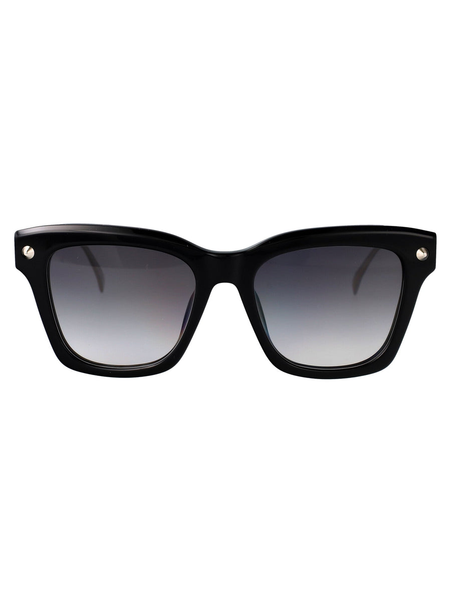 Sunglasses Am0483s Black-Silver-Grey Black/silver/grey Metal
