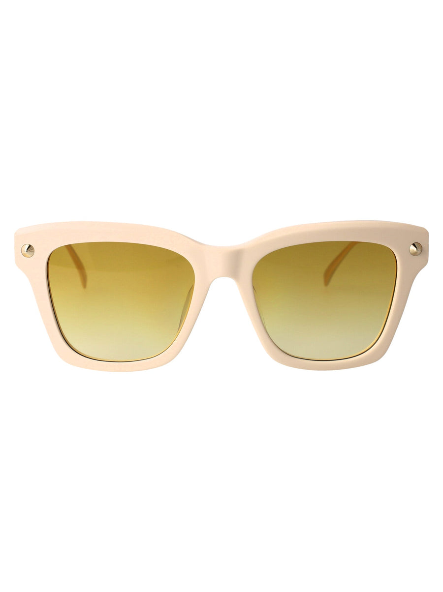 Sunglasses Ivory-Gold-Yellow Ivory/gold/yellow Metal