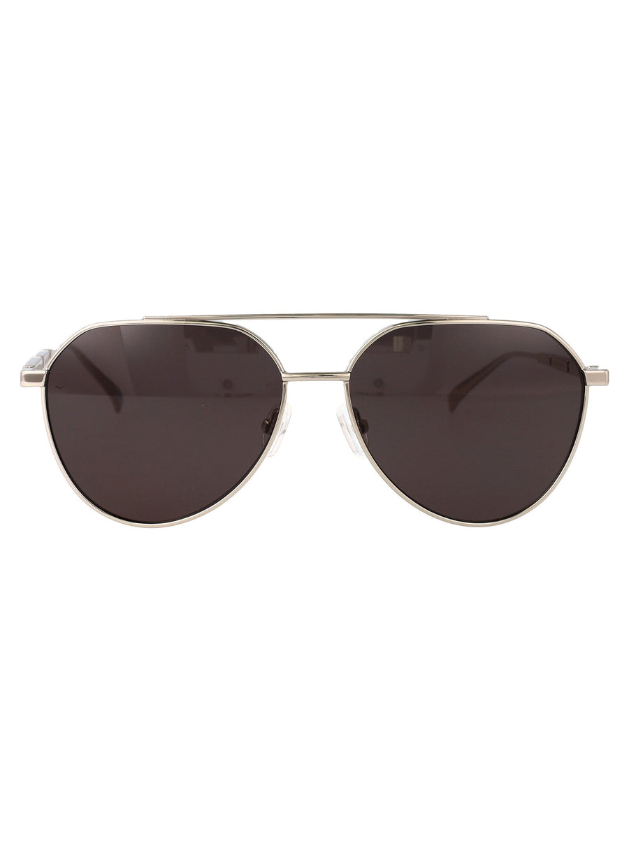 Sunglasses Am0478s Silver Metal Silver/silver/grey