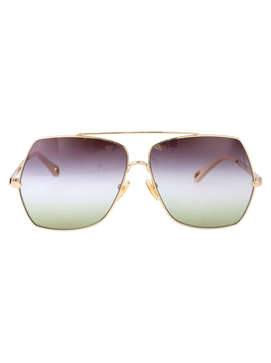 Sunglasses Ch0278s Gold-Green Metal Gold/gold/green