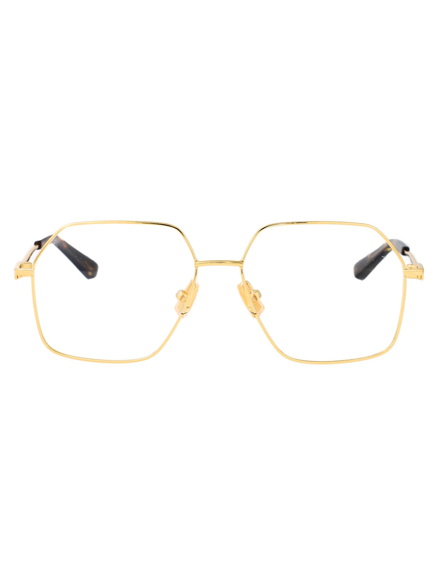 Sunglasses Gold Metal Frame Gold/gold/transparent Glasses & Frames