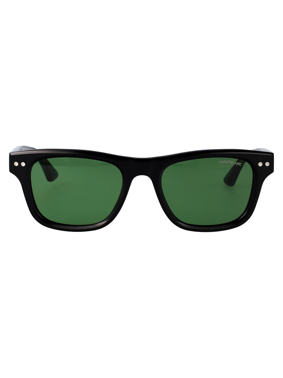 Sunglasses Mb0254s Black-Black-Green Acetate Black/black/green