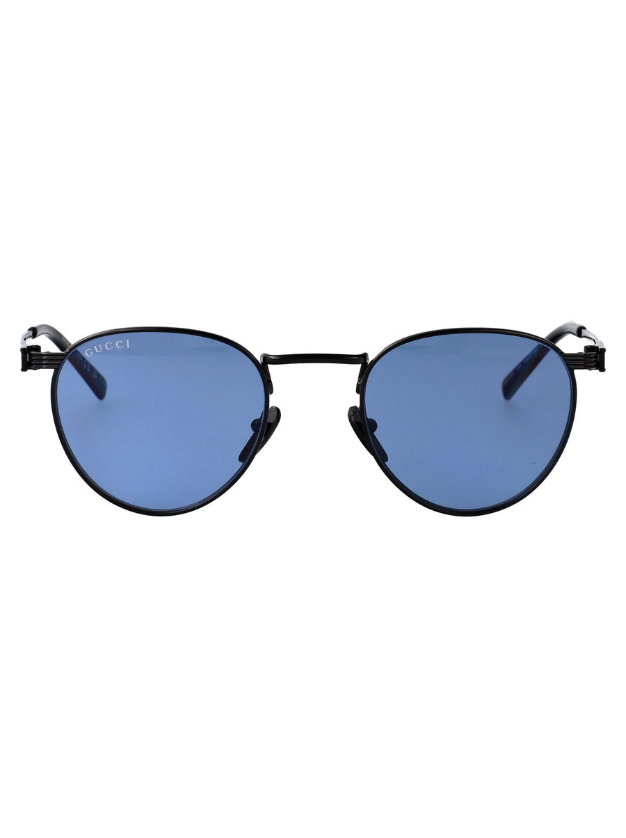 Sunglasses Gg1875s Black-Blue Metal Black/black/blue