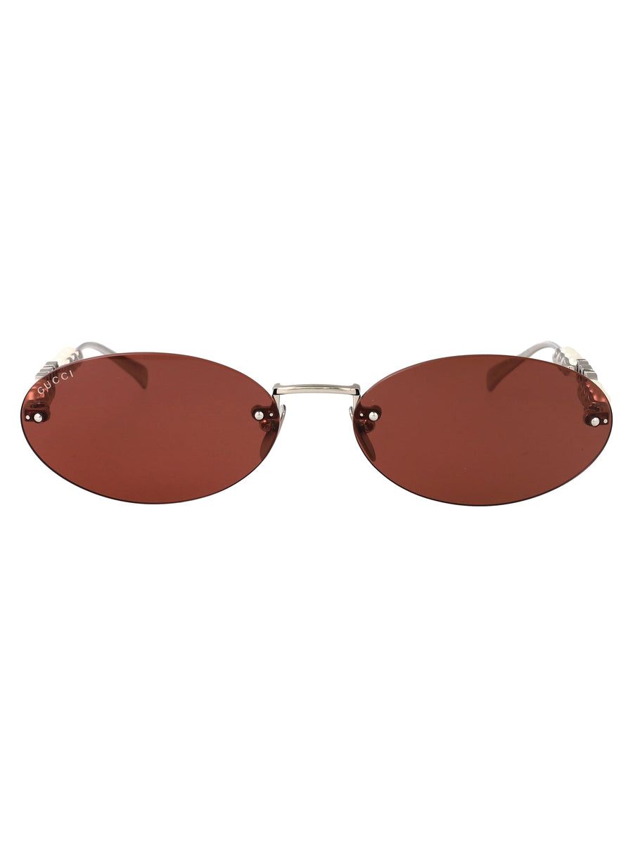 Sunglasses Gg1922s Silver-Brown Metal Silver/silver/brown