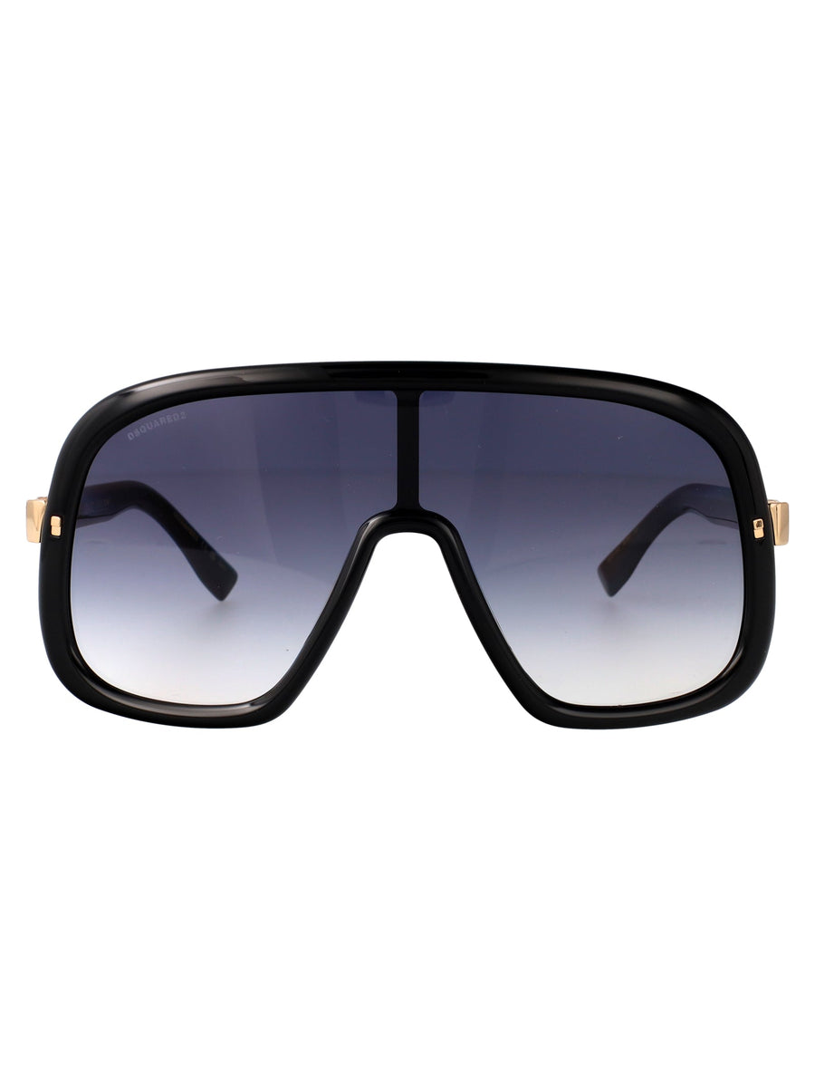 Sunglasses D20119-S Black Injected