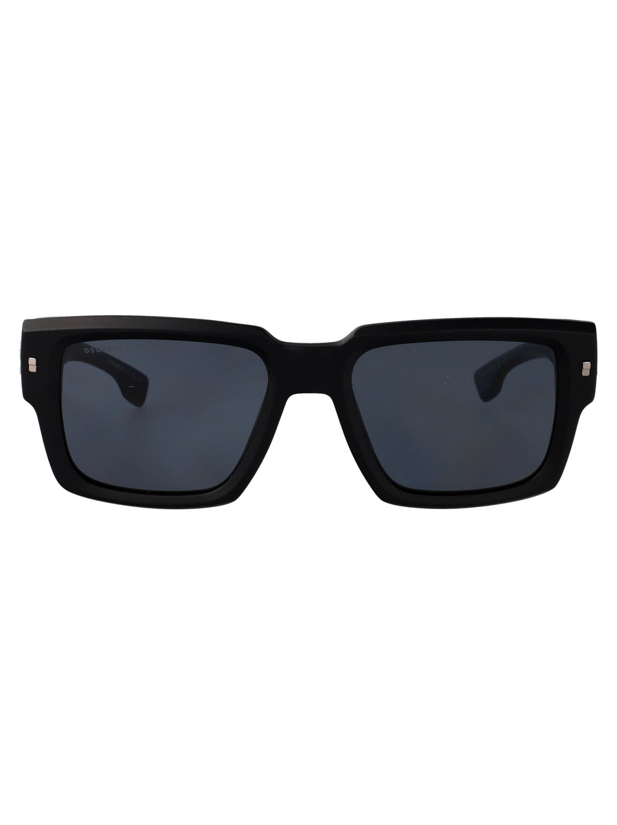 Sunglasses D20143-S Matte Black Acetate