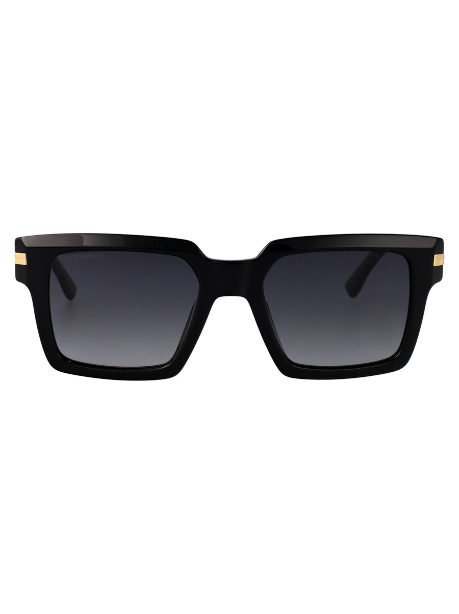 Sunglasses D20161-G-S Black Acetate