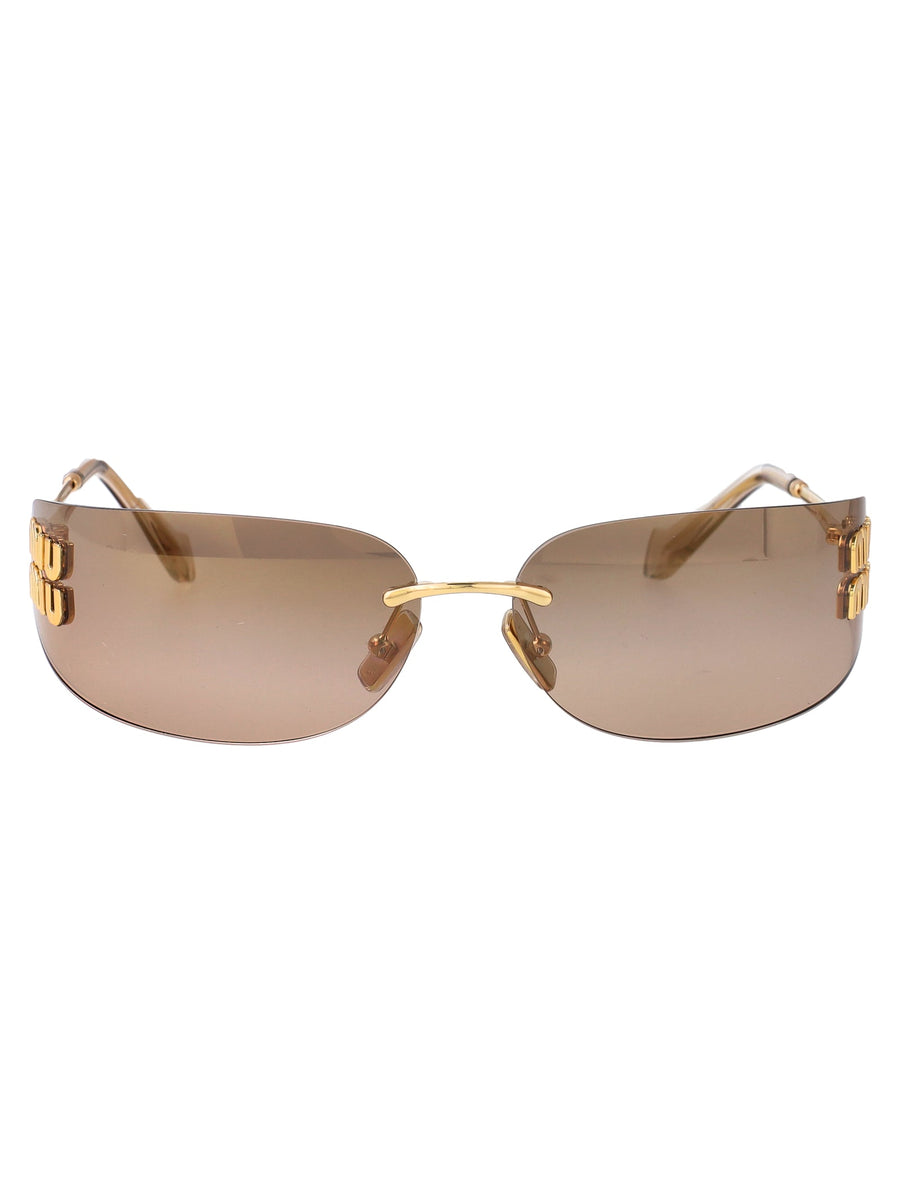 Sunglasses 0mu A51s Gold Metal