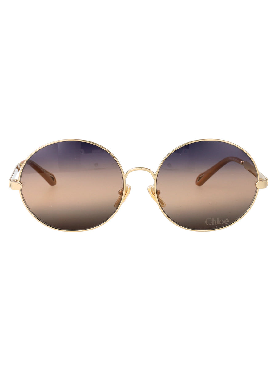Sunglasses Ch0281s Gold-Gold-Blue Metal Gold/gold/blue