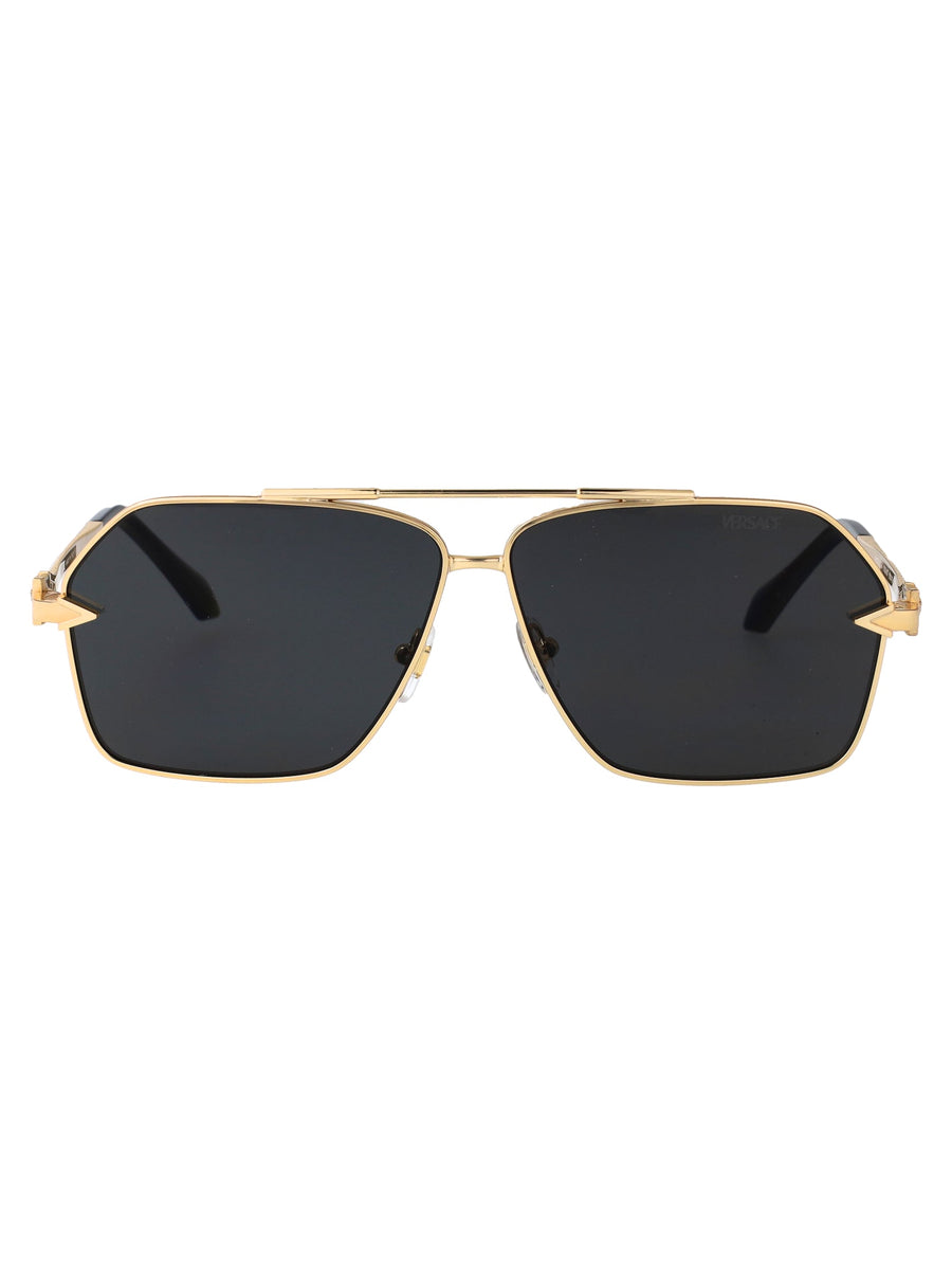 Sunglasses Gold Metal