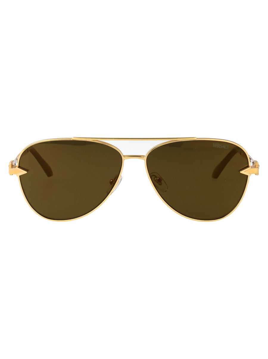 Sunglasses 0ve2283 Gold Metal