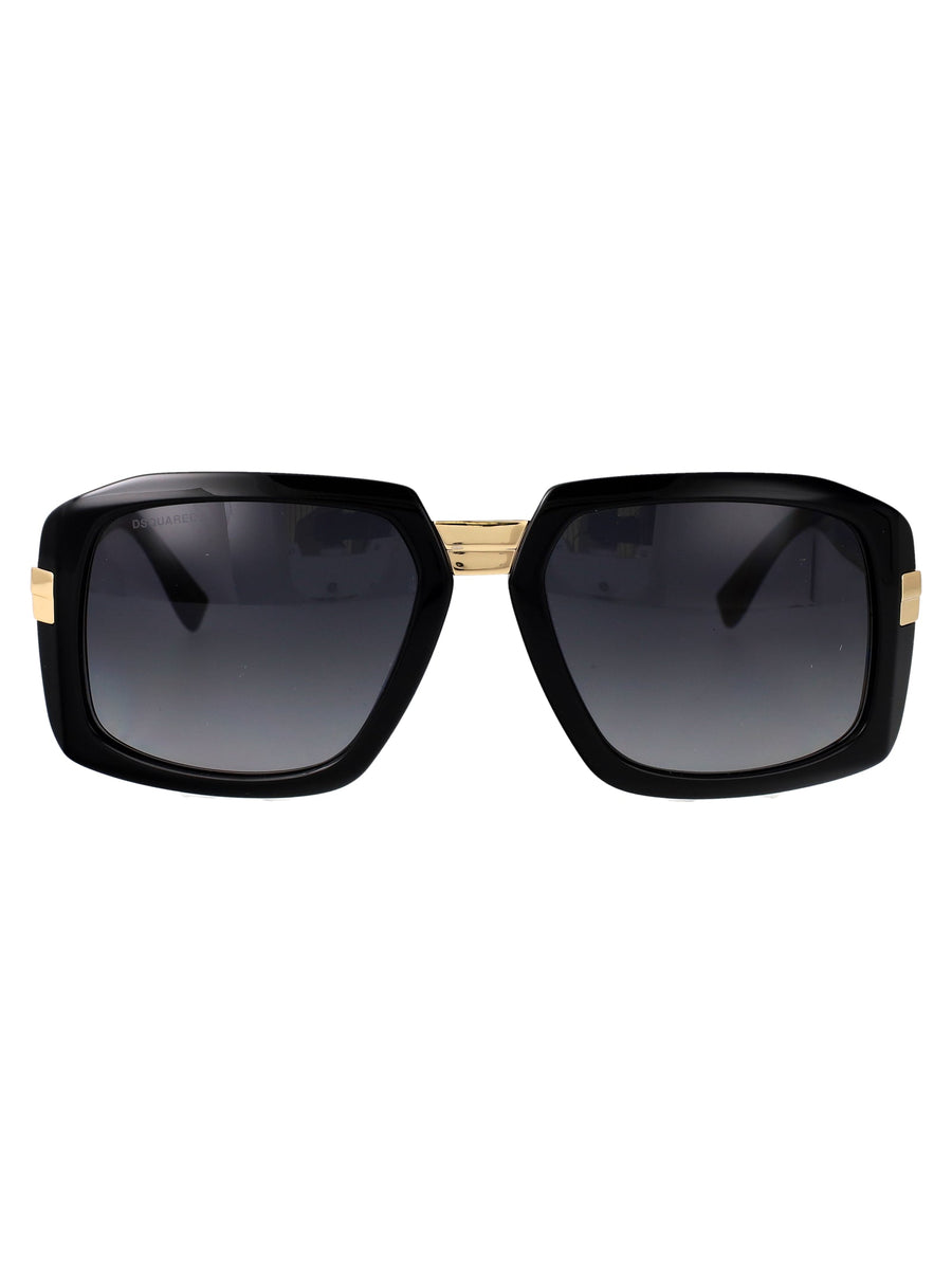 Sunglasses D20178-S Black Acetate