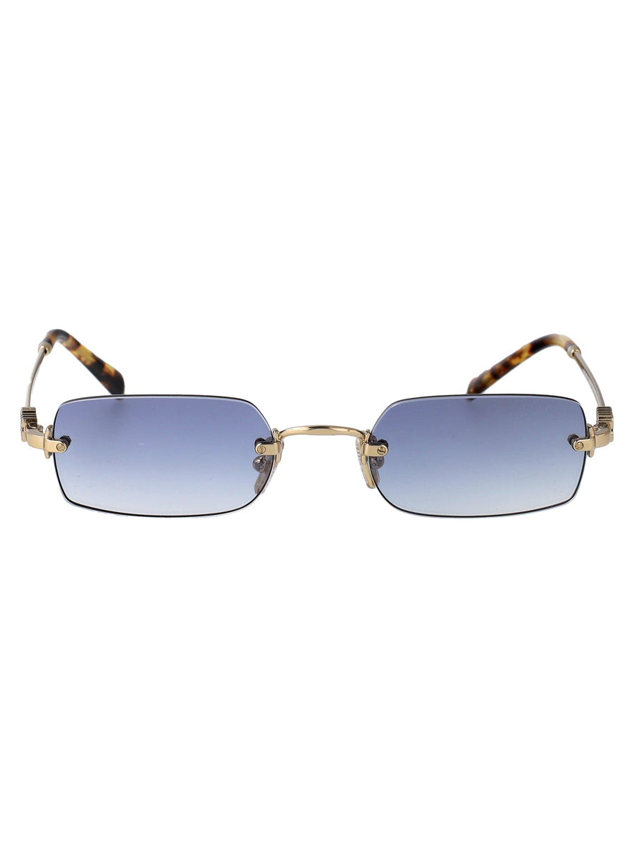 Sunglasses 0mu B50s Pale Gold Metal