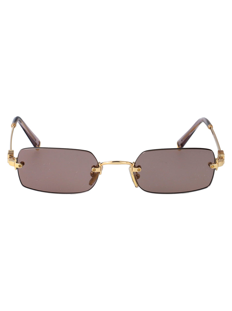 Sunglasses Gold Metal Frame