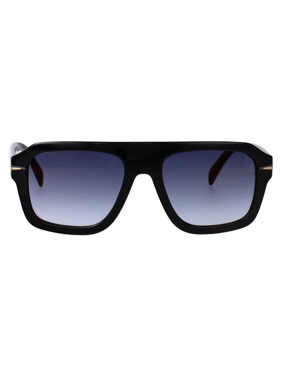 Sunglasses Db7127-S Black Havana Acetate