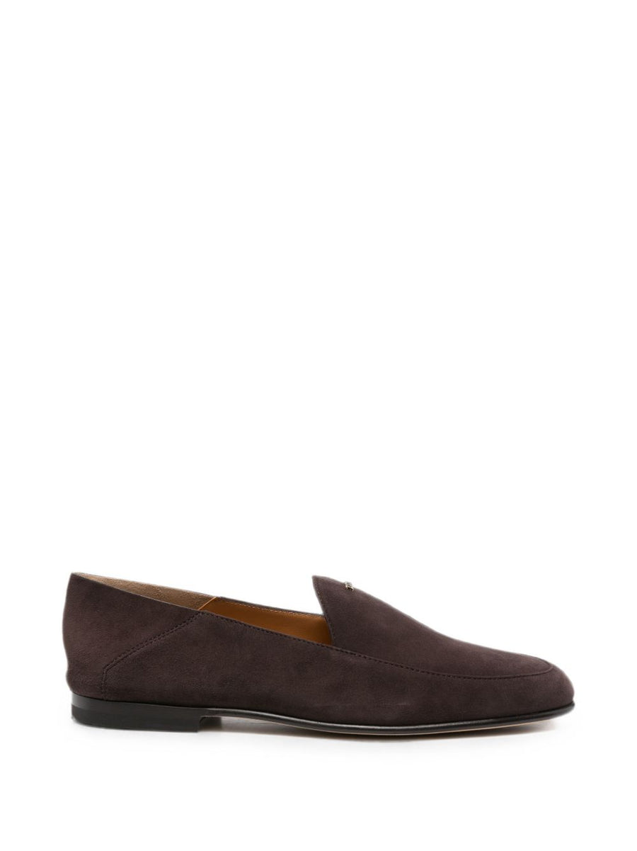 حذاء لوفر من السميد - بني Tod's