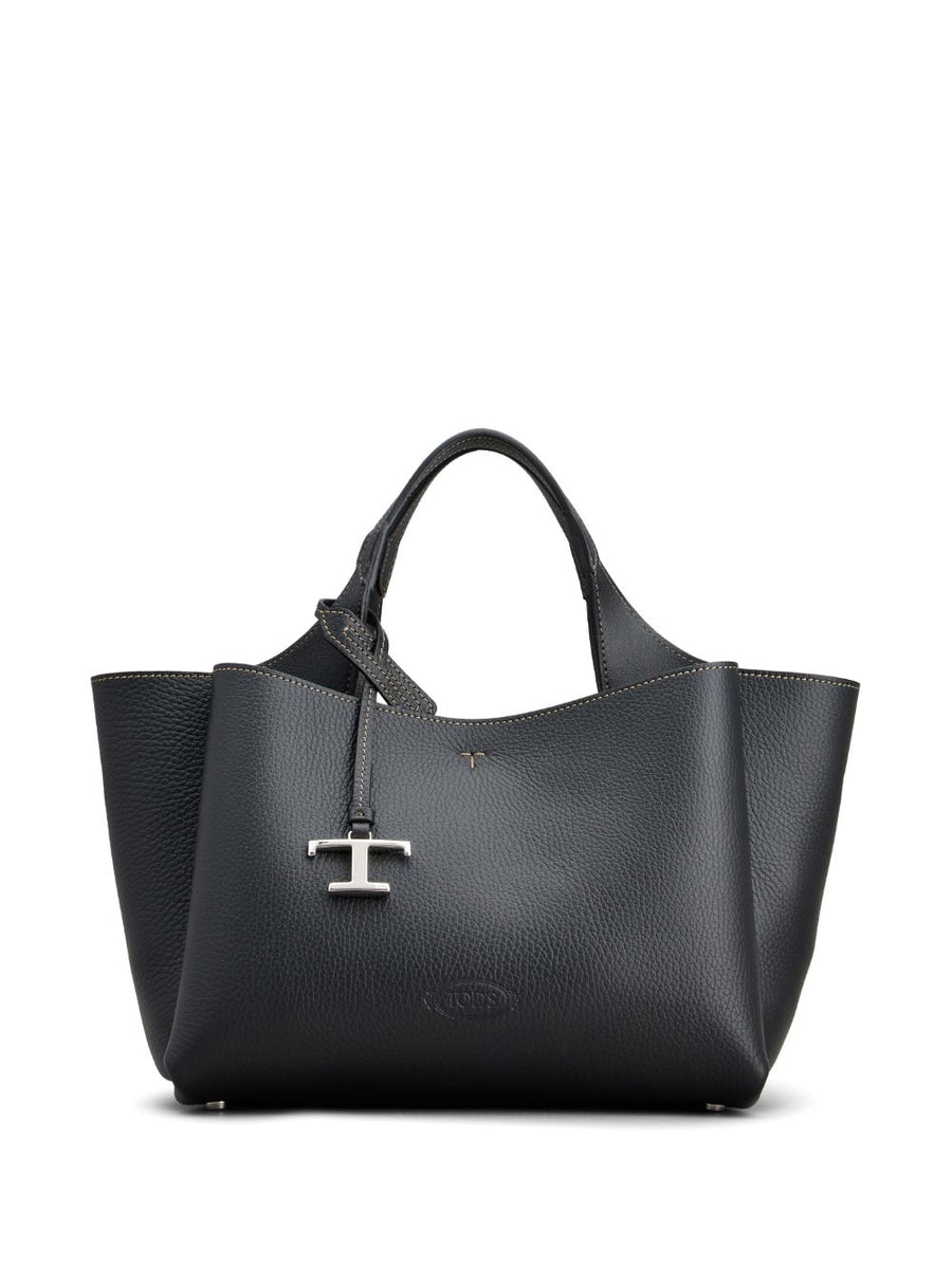 Tod'S T Timeless Tote Bag — Black