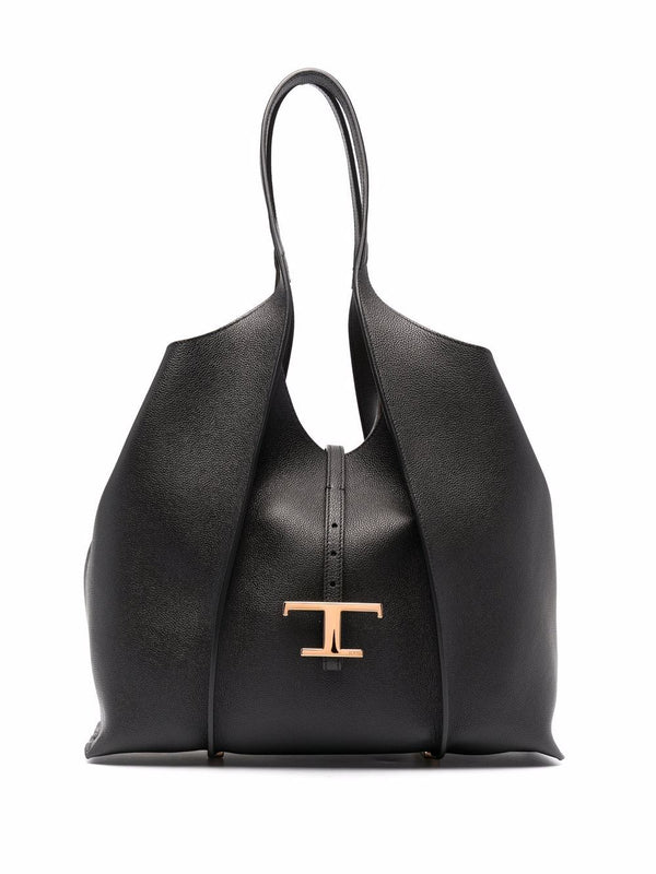 حقيبة Tod'S تايملس كتف — أسود