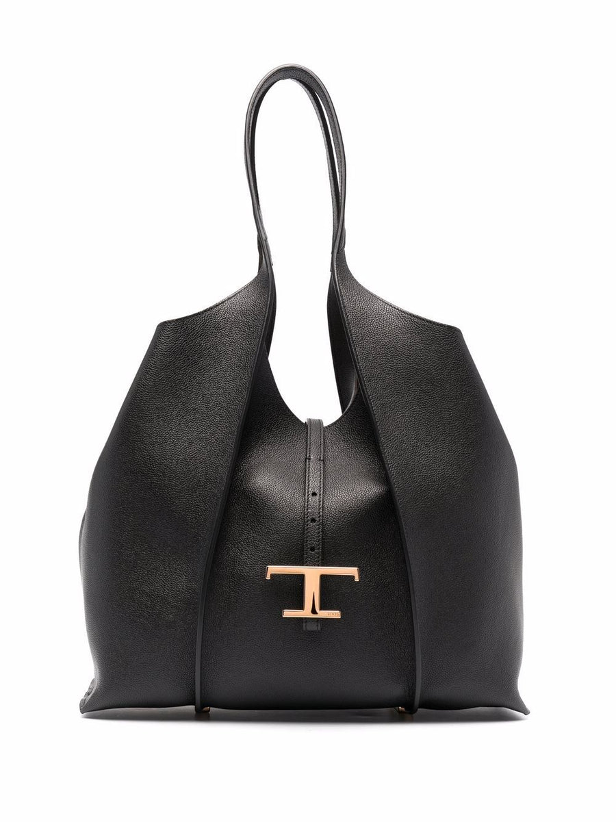حقيبة Tod'S تايملس كتف — أسود