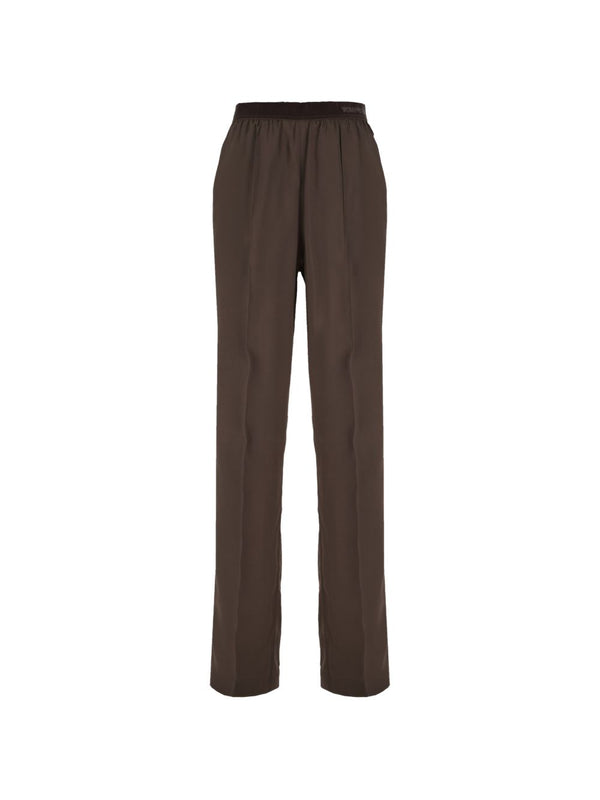 Tom Ford Silk trousers in brown