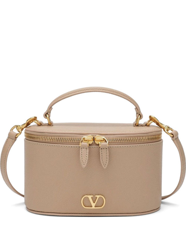 حقيبة مصغرة Valentino Garavani VLogo — بيج
