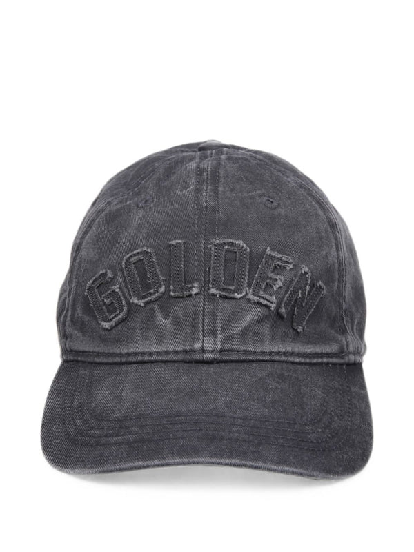 قبعة بيسبول مطرزة Golden Goose شعار — أنثراسايت