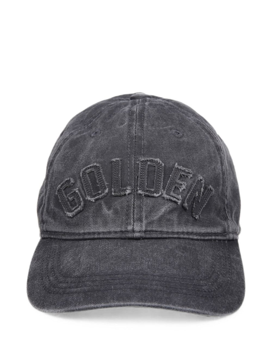 قبعة بيسبول مطرزة Golden Goose شعار — أنثراسايت