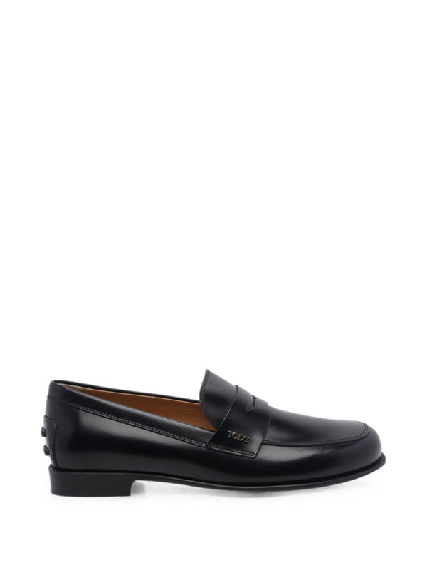 حذاء بيني لوفر Tod'S جلد — أسود