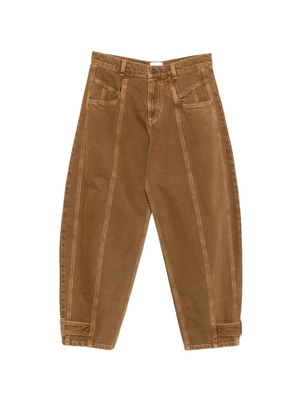 Isabel Marant Leja جينز — بني
