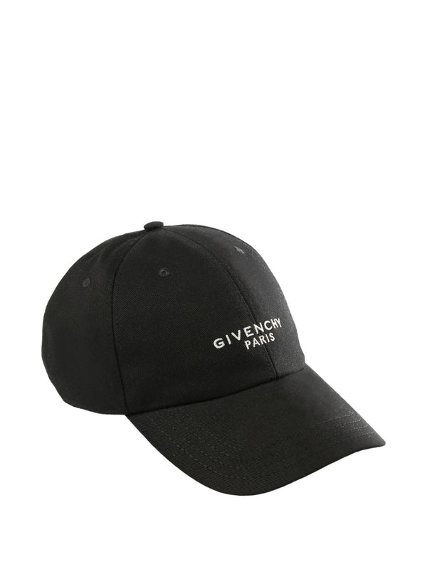 قبعة بيسبول مطرزة Givenchy شعار — أسود