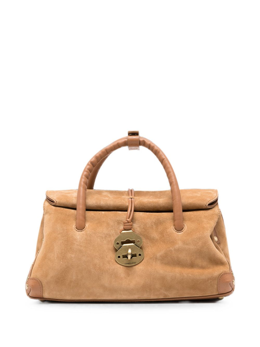 Zanellato Top Handle Bag — Camel
