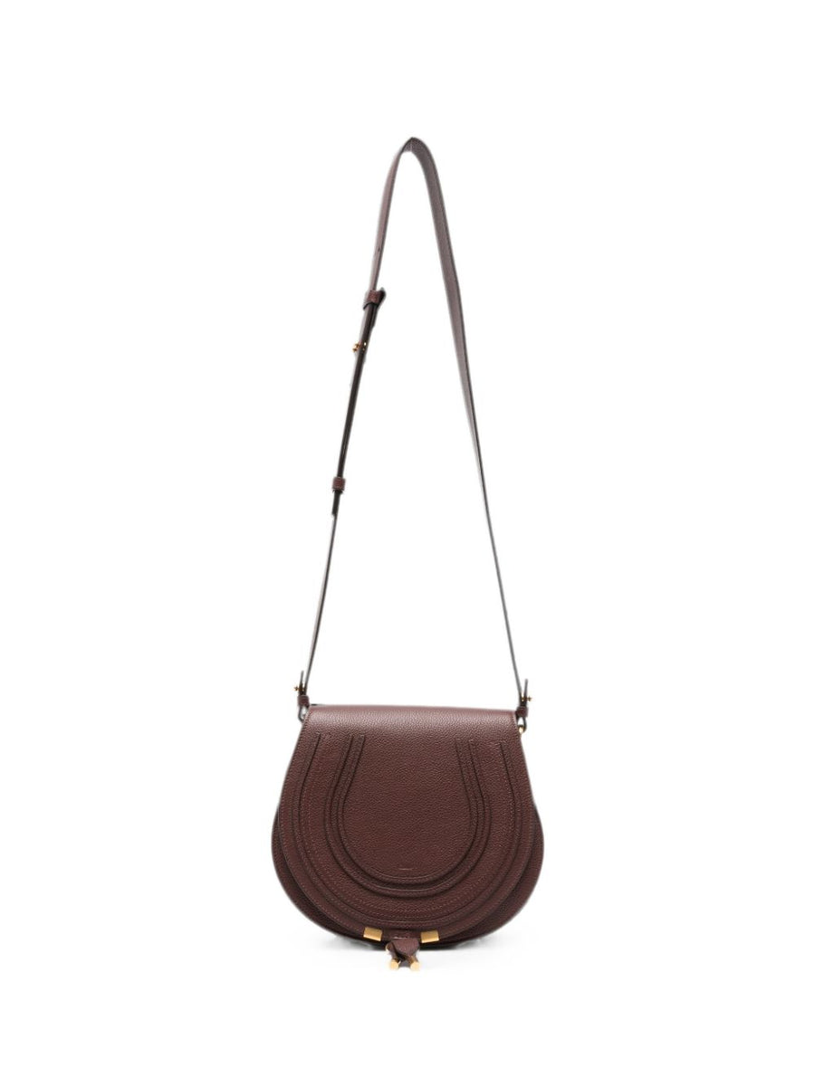 Chloé Marcie Crossbody Bag — Brown
