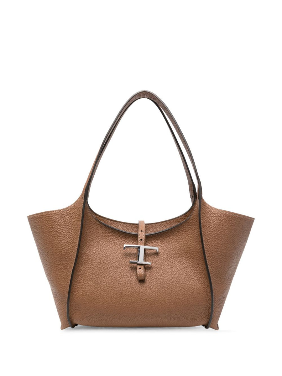 حقيبة Tod'S T لا يخضع للزمن كتف — كراميل