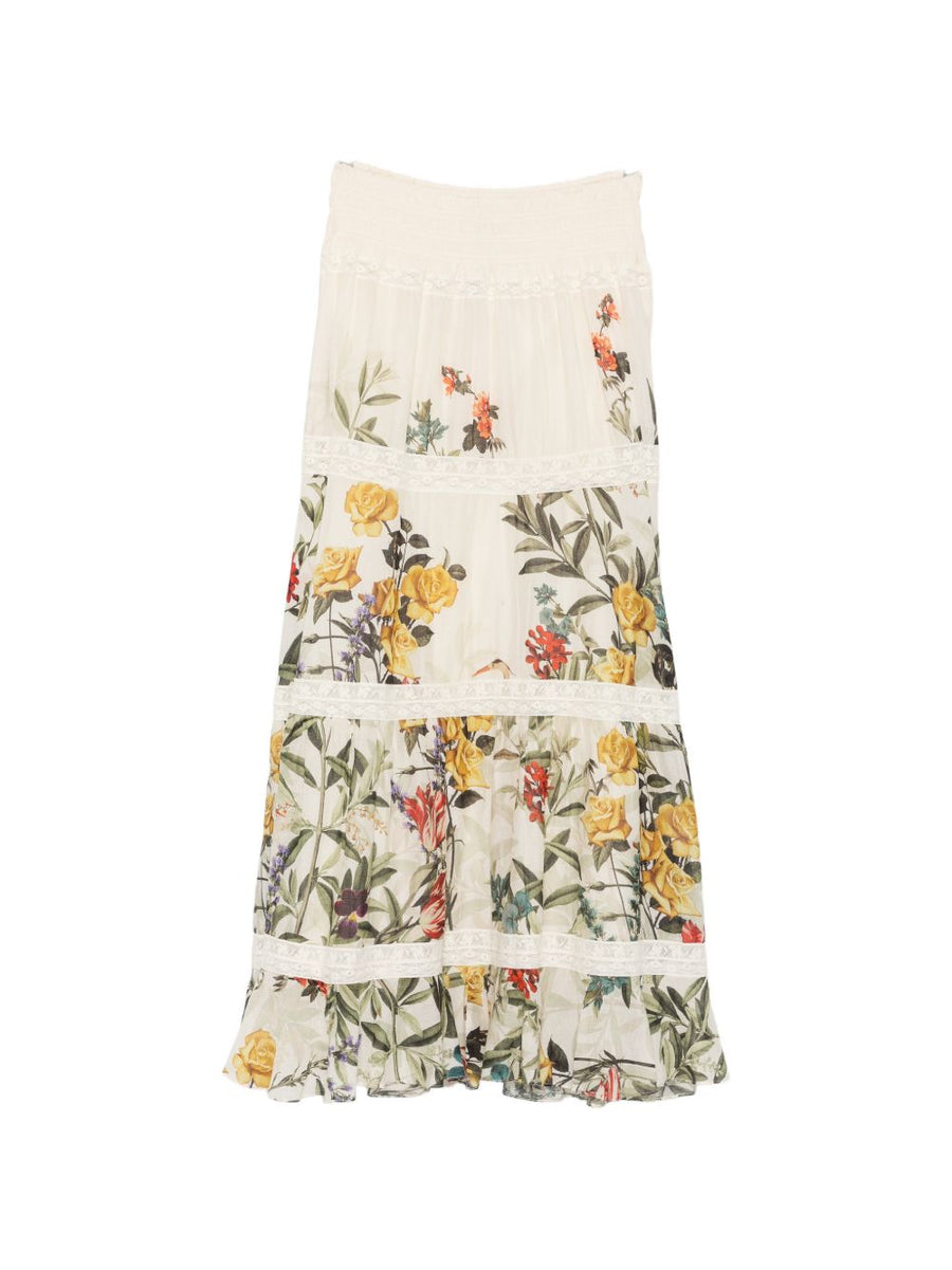 Alice + Olivia ستيفي تنورة — عاجي