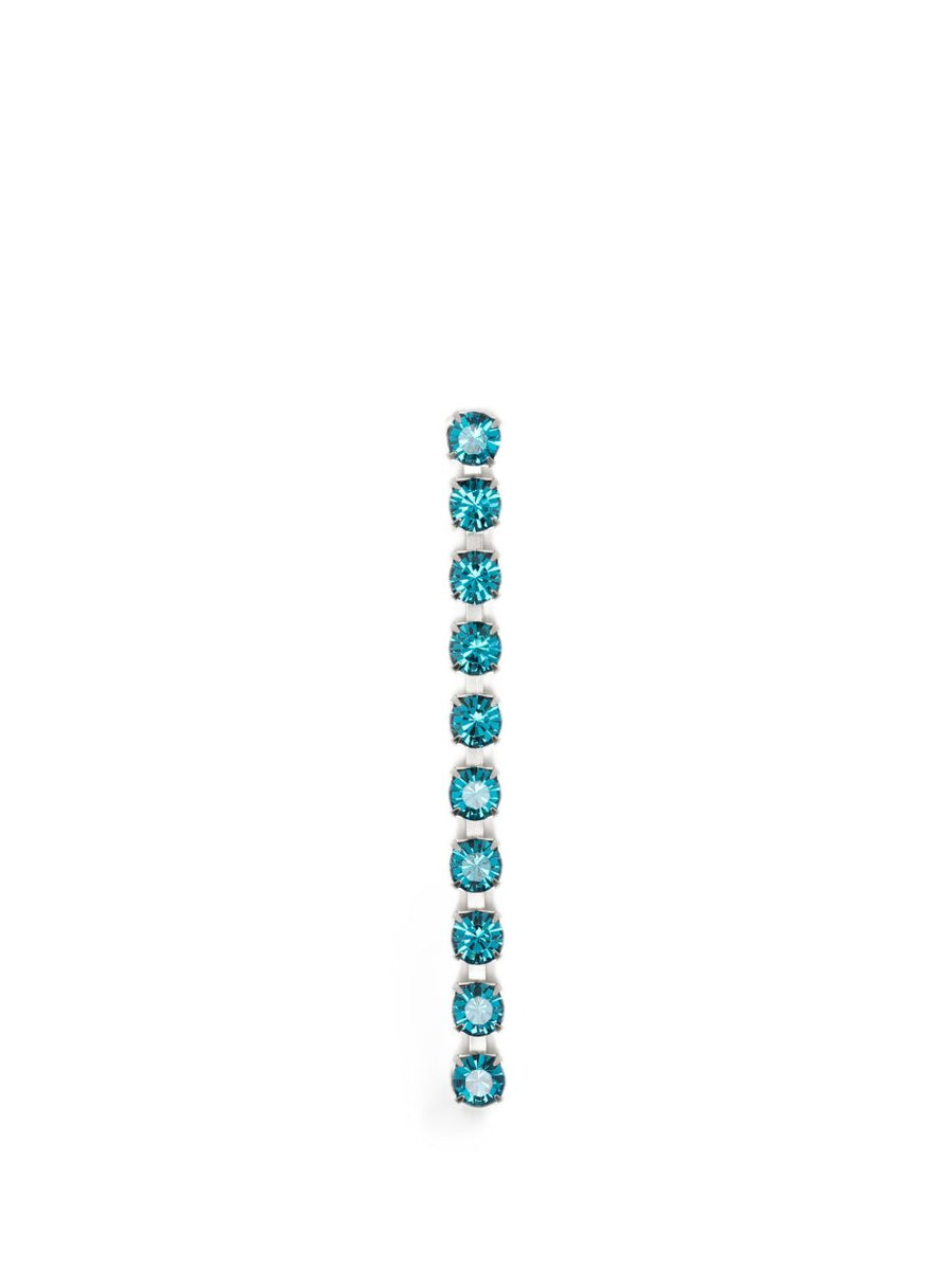 Forte Forte Crystal Drop Earrings — Turquoise