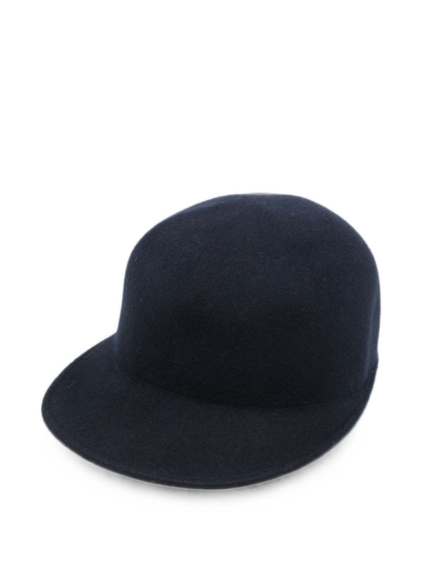 Fabiana Filippi Wool Blend Bucket Hat — Navy