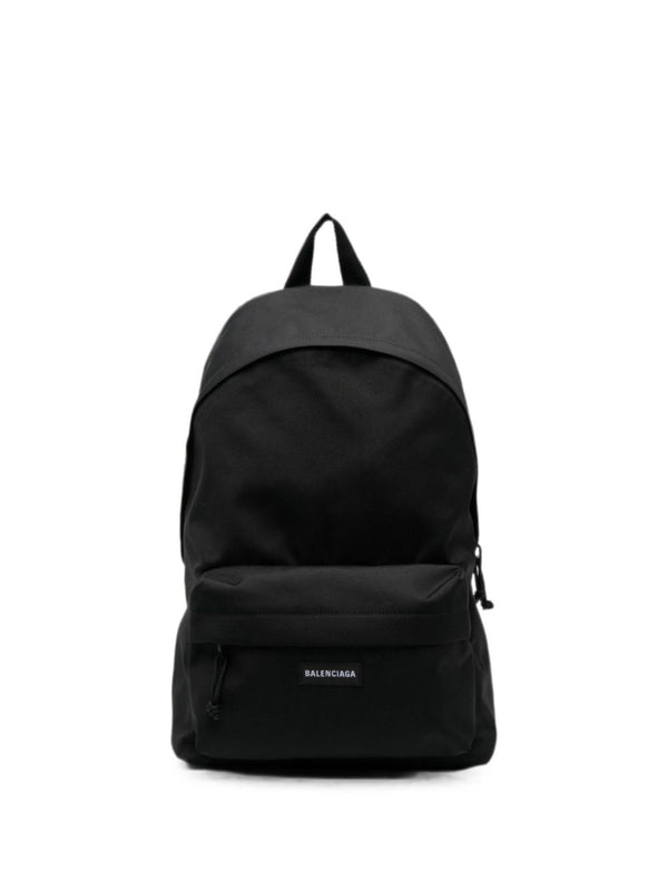 Balenciaga Nylon Backpack — Black