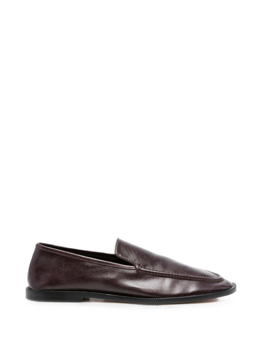 Alysi Leather Loafer — Burgundy