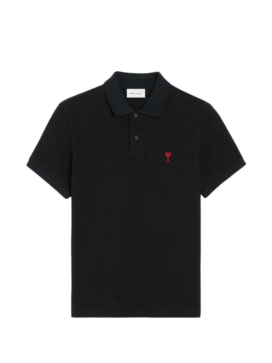 Ami Paris Polo — Black
