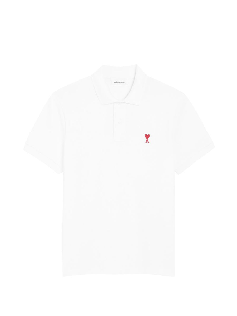 Ami Paris Polo Shirt — White