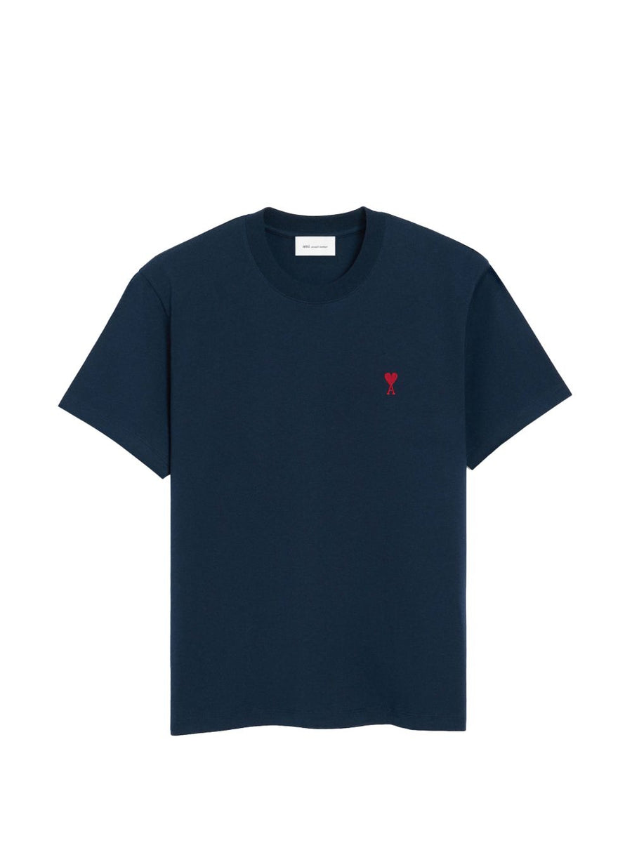 Ami Paris T-Shirt — Navy