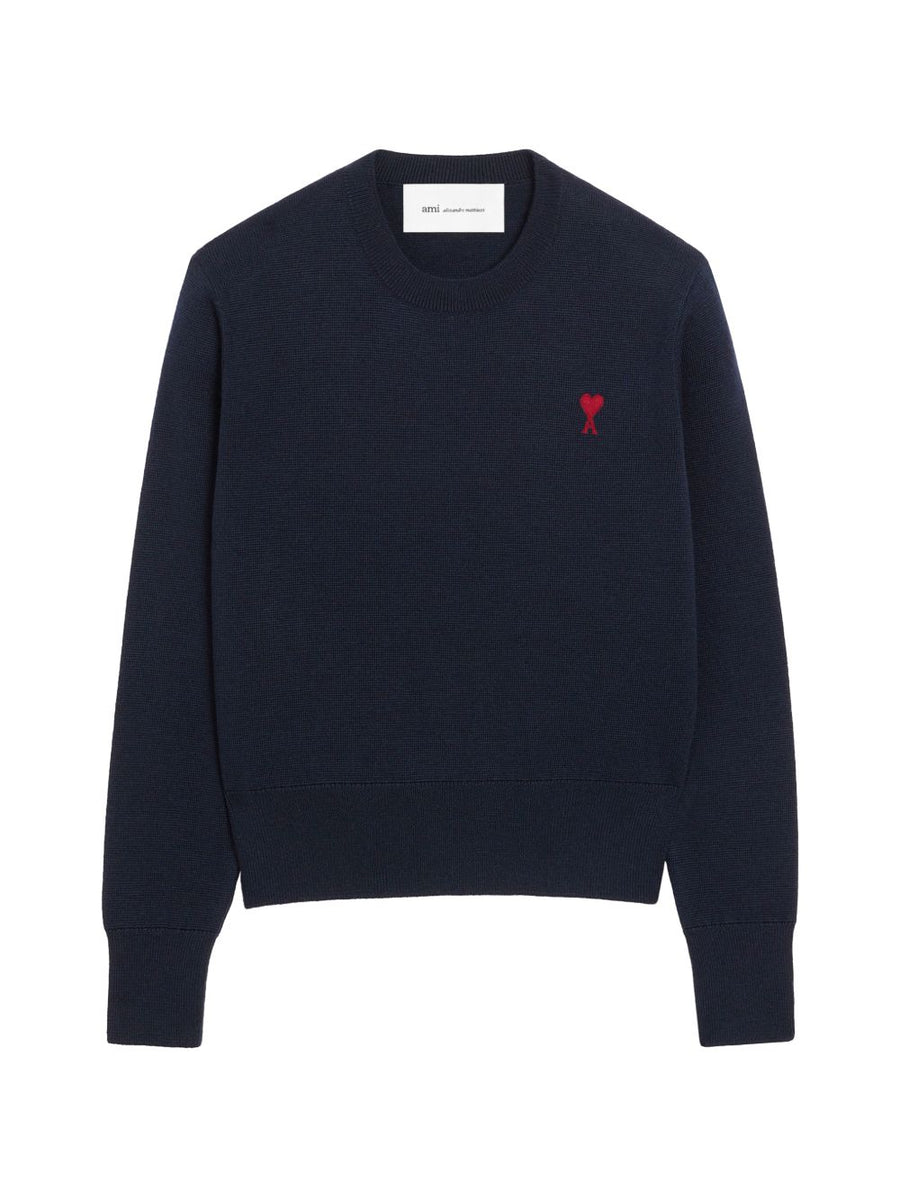 Ami Paris Sweater — Navy