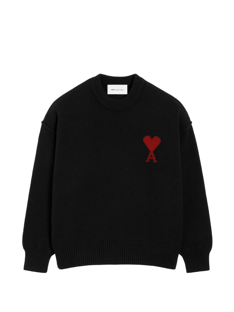 Ami Paris Sweater — Black