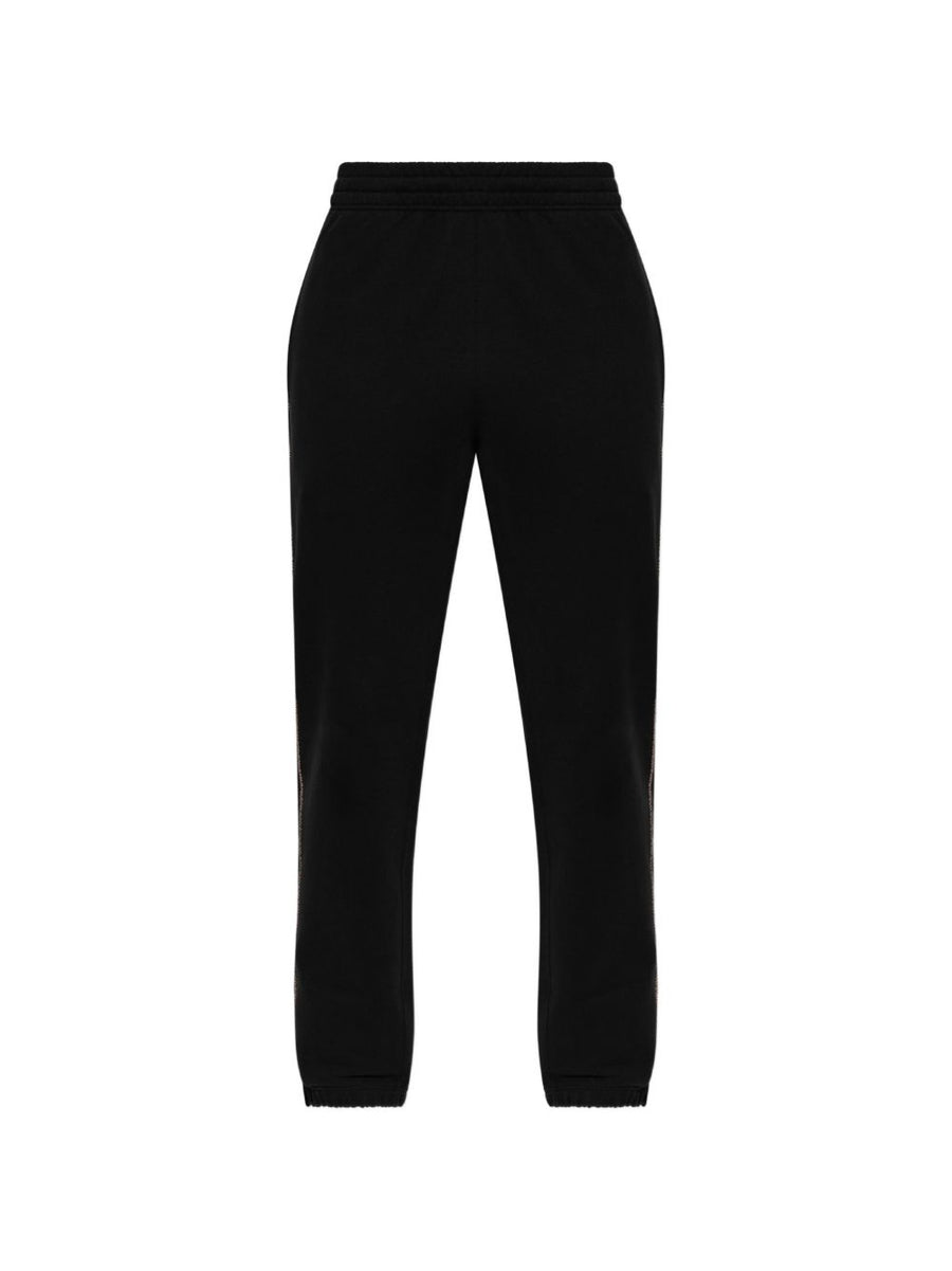Burberry Cotton Joggers — Black