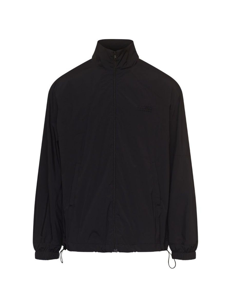MM6 Maison Margiela Ultra-Thin Nylon Jacket — Black