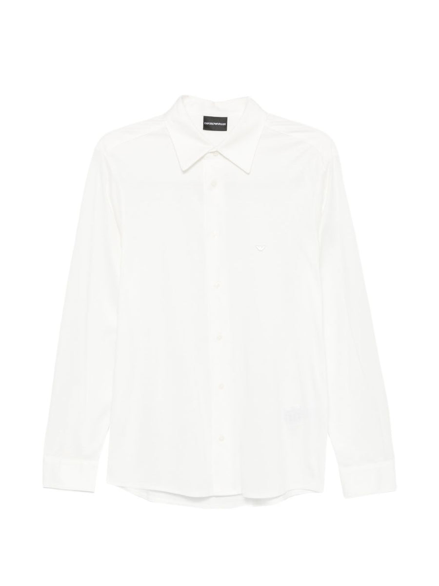 Emporio Armani Cotton Shirt — White
