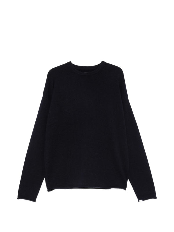 كنزة كشمير Crewneck من extreme cashmere — كحلي