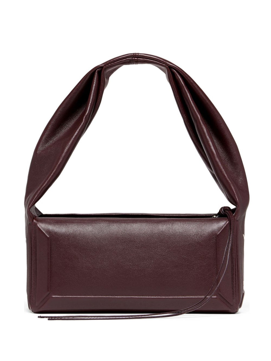 Maison Margiela Box Shoulder Bag — Bordeaux
