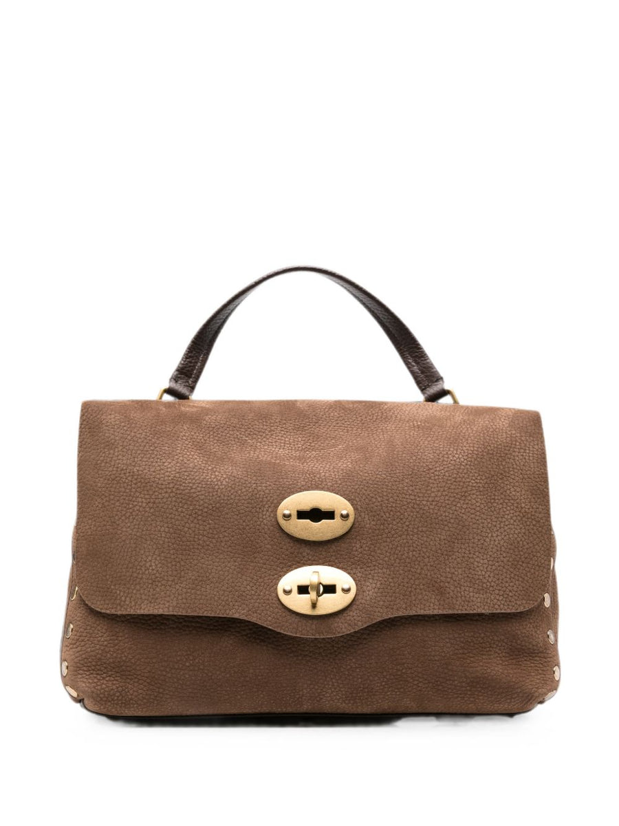 Zanellato Postina Jones Top Handle Bag — Brown