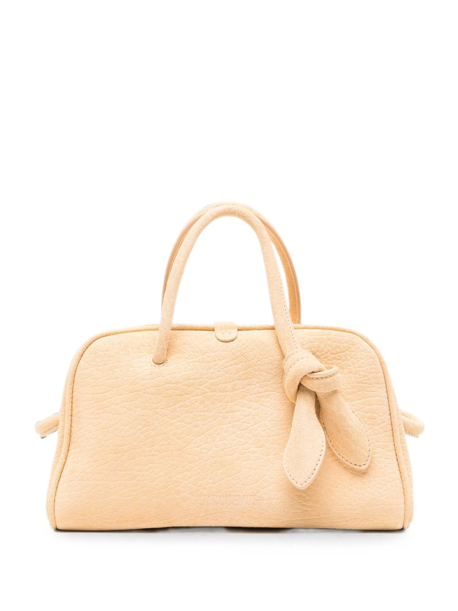 JACQUEMUS Top Handle Bag — Beige